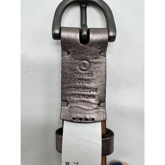 Fossil Bronze Leather Belt Western - Picture 6 of 7